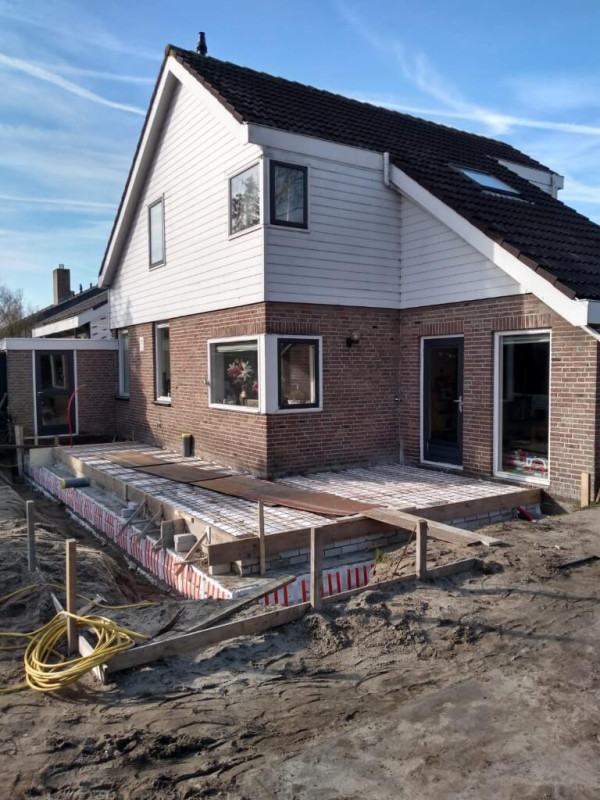 Aanbouw en verbouw woonhuis Akersloot