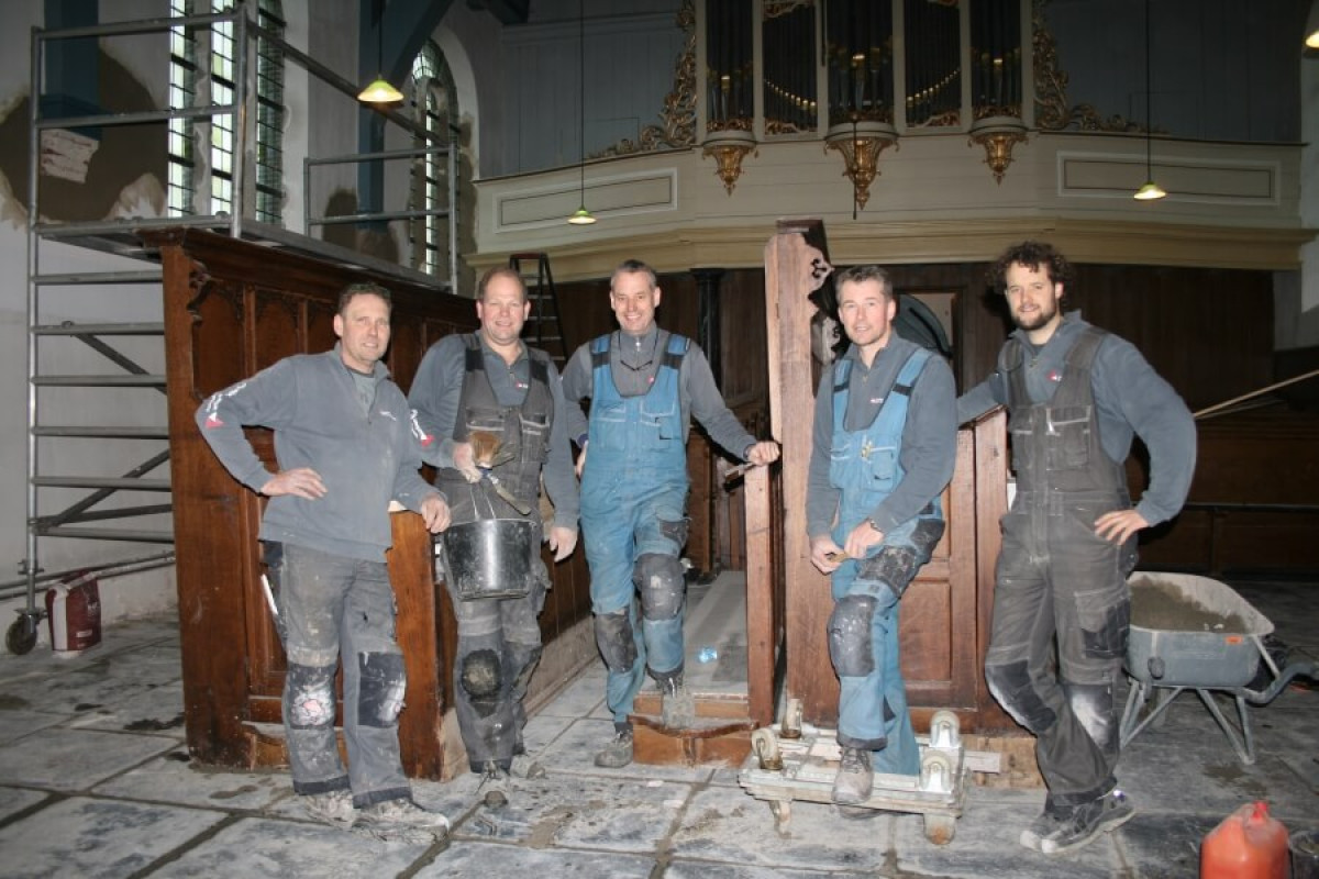 Ons team in de Dorpskerk