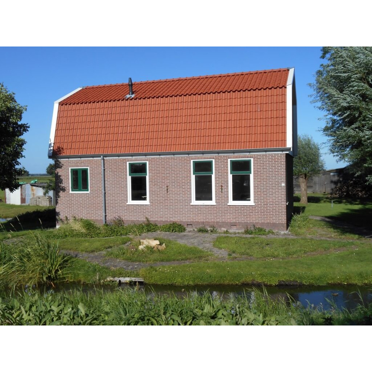 Mansarde kap in de Schermer